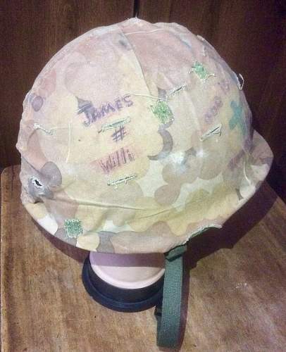 M1C helmet Vietnam War era