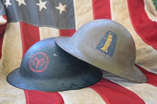 US m1 Chaplain helmets