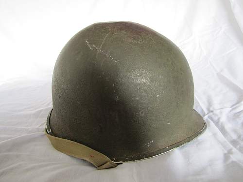 WW2 McCord FB M1 Helmet with Westinghouse liner 57A