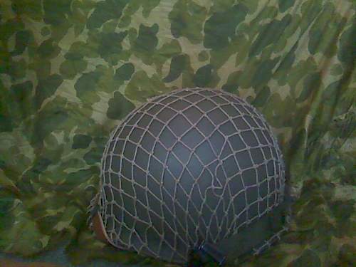 WW2 US M1 Paratrooper helmet