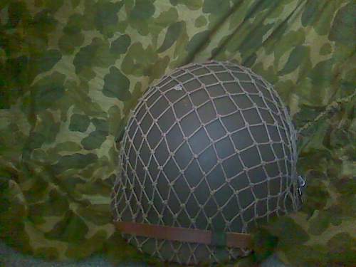 WW2 US M1 Paratrooper helmet