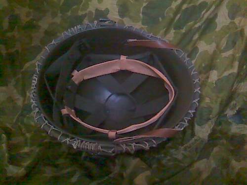 WW2 US M1 Paratrooper helmet