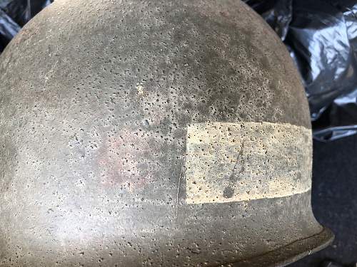 WW2 36TH Texas Division M1 helmet? Please assist