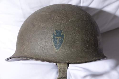 WW2 36TH Texas Division M1 helmet? Please assist