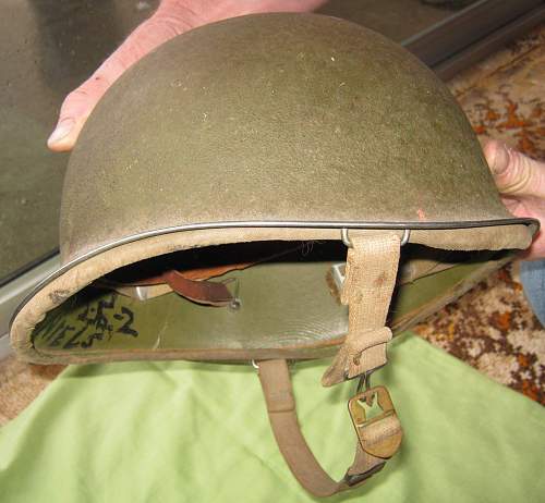 WW2 US Marine helmets