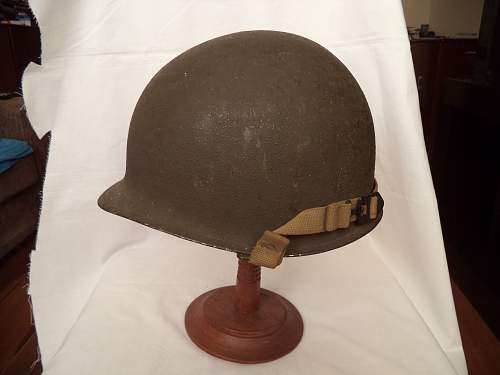 M1 Helmet + liner CAPAC - WWII period???