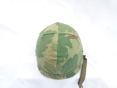 Vietnam era M1 helmet lieutenant colonel