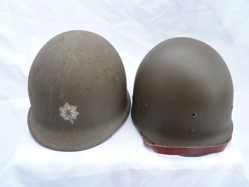 Vietnam era M1 helmet lieutenant colonel