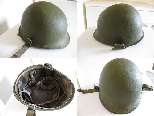 Need help please!! M1 helmet...WW2 or not?