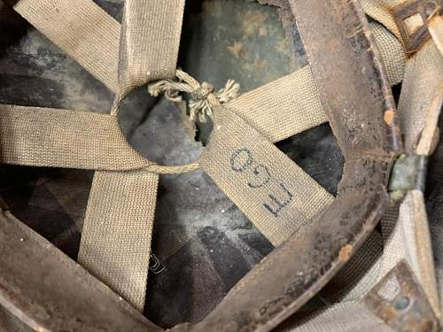 Us ww2 helmet id