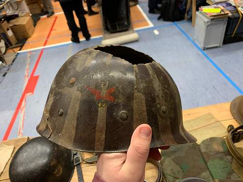 Us ww2 helmet id