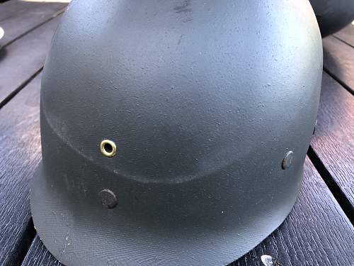 Danish M/48 helmet Part 2 (1951-1952), second batch, The Diaward M1 Helmet.