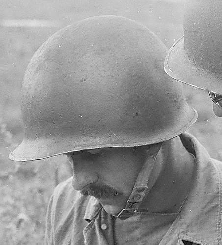 Danish M/48 helmet Part 2 (1951-1952), second batch, The Diaward M1 Helmet.