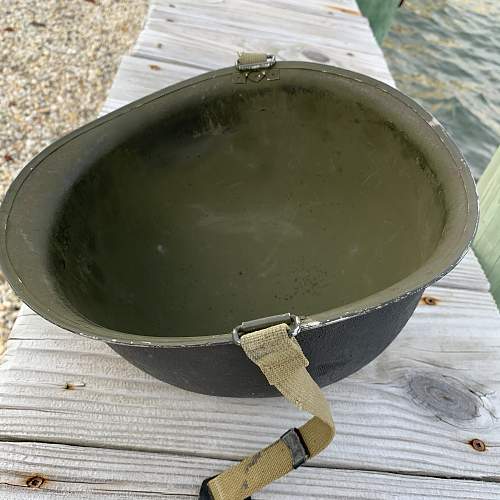 Us navy m1 helmet by schlueter (ww2)