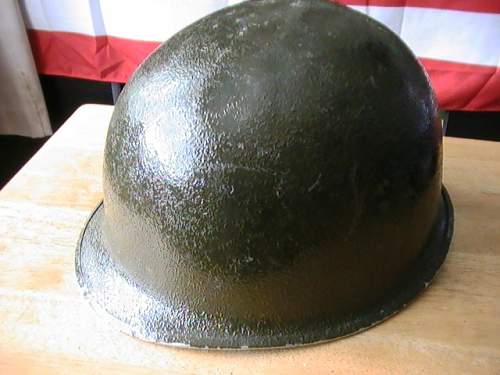 My latest Vietnam era M-1 helmet