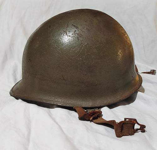 US M-1 Helmet Rear Seam, Liner with Decal