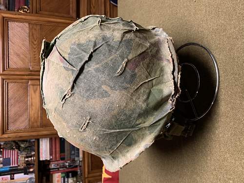 Vietnam Era M1 Airborne helmet- Operation Junction City?