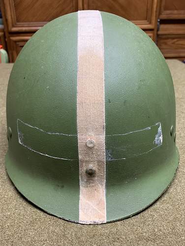 Vietnam Era M1 Airborne helmet- Operation Junction City?