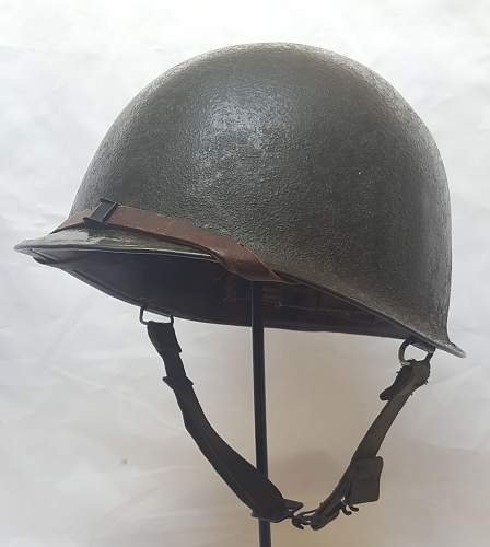 Late WWII or Korean War M1 Helmet