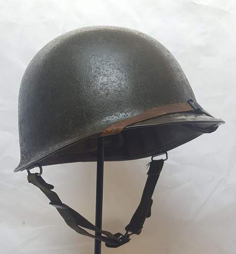 Late WWII or Korean War M1 Helmet