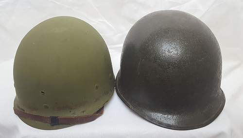 Late WWII or Korean War M1 Helmet