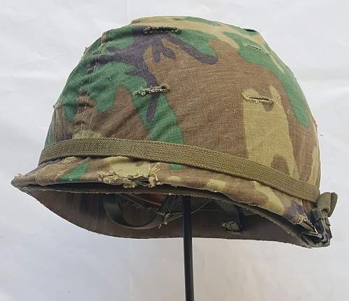 Late Vietnam War M1 Helmet