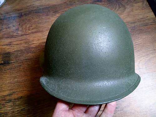 Danish M/48 helmet Part 2 (1951-1952), second batch, The Diaward M1 Helmet.