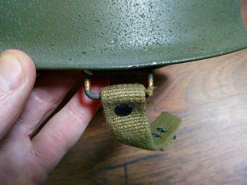 Danish M/48 helmet Part 2 (1951-1952), second batch, The Diaward M1 Helmet.