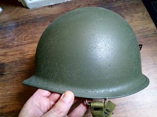 Danish M/48 helmet Part 2 (1951-1952), second batch, The Diaward M1 Helmet.