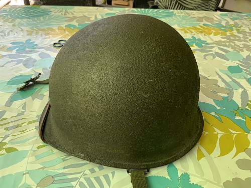 M1 Sergeant First class WW2 helmet