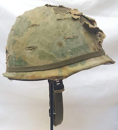 Vietnam Era M1 Helmet - Ingersoll