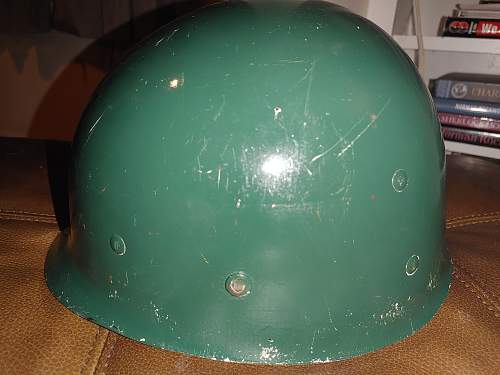 M1 helmet and liner