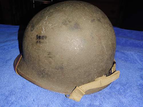 My M1 helmet that I found