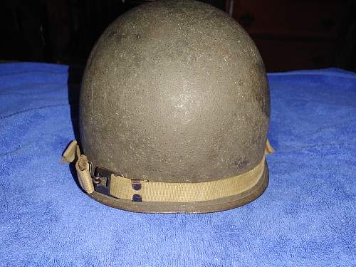 My M1 helmet that I found