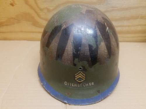 Is this a US WW2 Helmet liner?