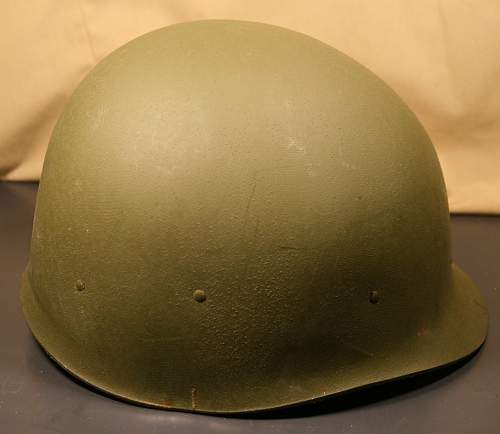 M-1 ww2 marine corps helmet.? Need help to verify please