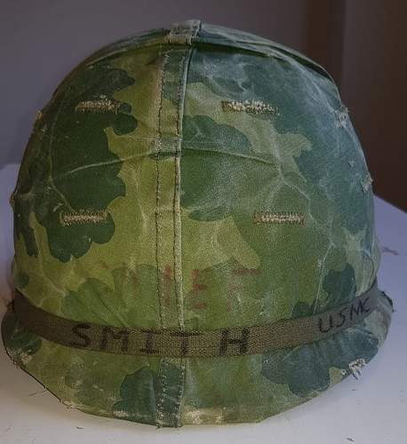 Named M1 Vietnam Helmet