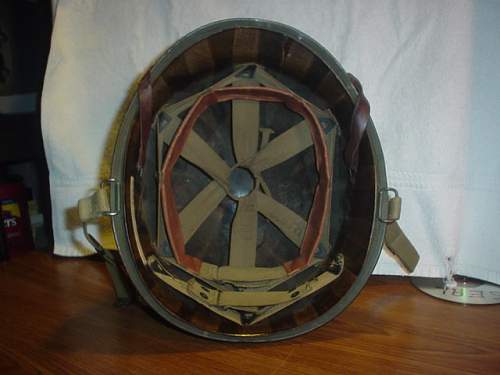 Late War M-1 helmet