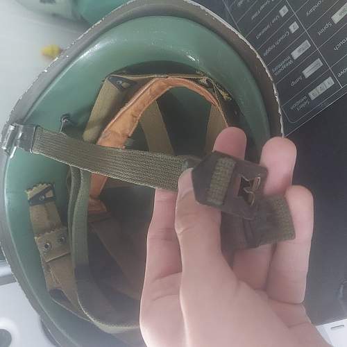 Help identifying this M1 helmet