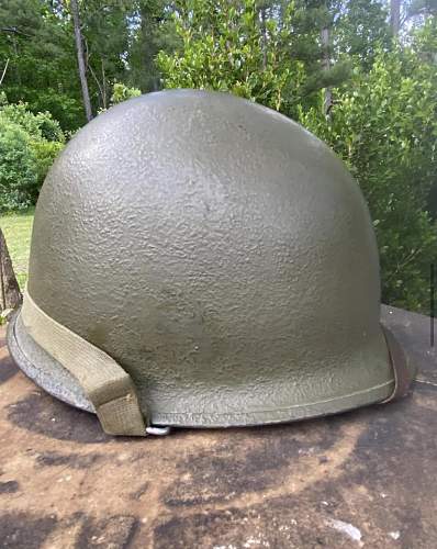 Korean Era Major m1 helmet/liner