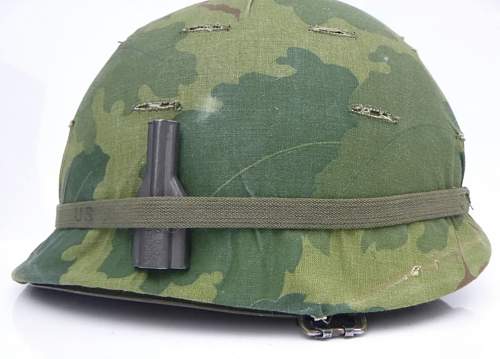 M1 Vietnam helmet. Authentic?