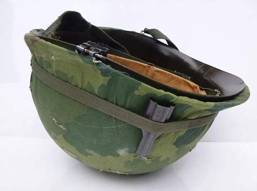 M1 Vietnam helmet. Authentic?