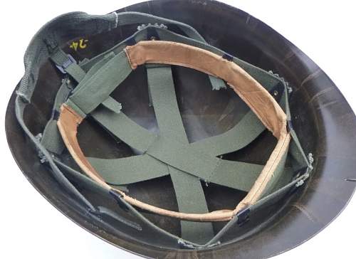 M1 Vietnam helmet. Authentic?