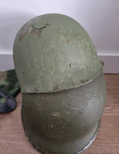 Finally got my Vietnam m1 helmet. Any thoughts are welcome!