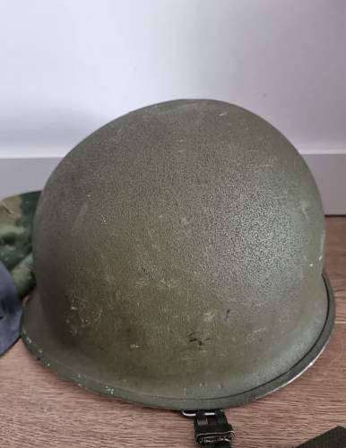 Finally got my Vietnam m1 helmet. Any thoughts are welcome!