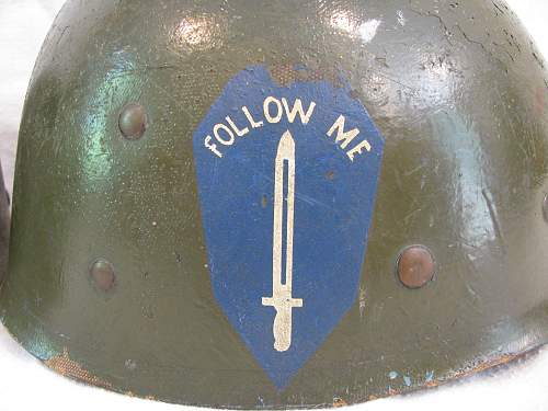 Twin M1 Liners - Inf. Training School/30th Reg. Marked - Named