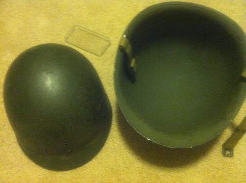 I need some info on an M1 helmet