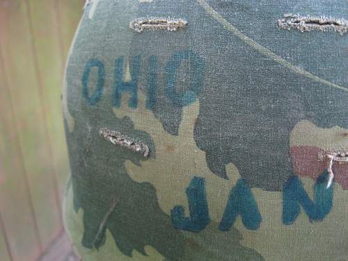 Show off your Vietnam Helmet Graffiti