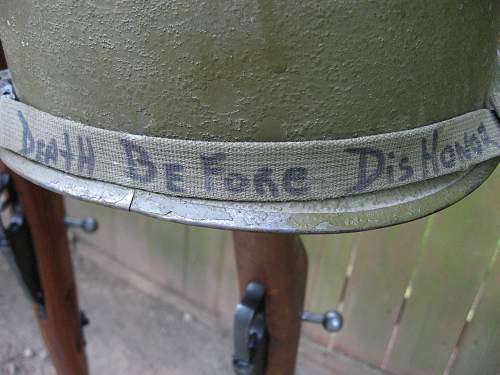 Show off your Vietnam Helmet Graffiti