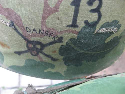 Show off your Vietnam Helmet Graffiti